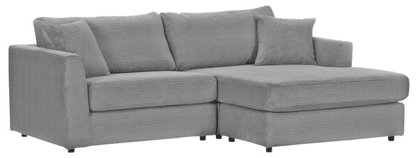 ROHOVÁ SEDAČKA, textil, antracitová Carryhome - Sedací soupravy, Online Only