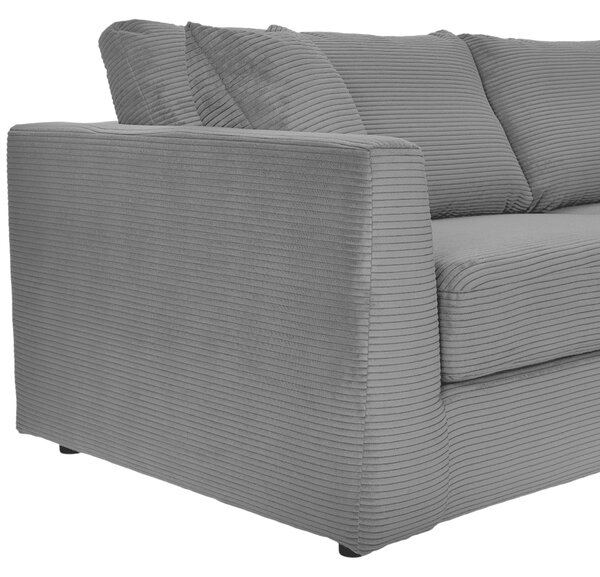 ROHOVÁ SEDAČKA, textil, antracitová Carryhome - Sedací soupravy, Online Only