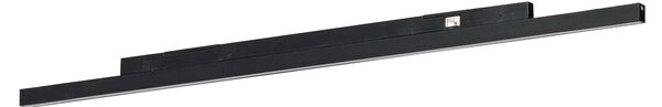 Kolejnicové svítidlo Delta Sagi Super Slim černé 7 W – Černá