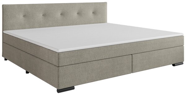 POSTEL BOXSPRING, 240/200 cm, béžová P & B - Manželské postele, Online Only