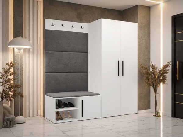 Předsíňová sestava Hekurt I, Barva: kašmír, Barva látek:: Manila 04 5903211431845
