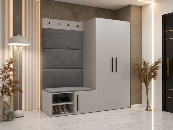 Předsíňová sestava Hekurt I, Barva: kašmír, Barva látek:: Manila 04 5903211431845