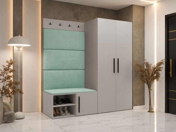 Předsíňová sestava Hekurt I, Barva: kašmír, Barva látek:: Manila 04 5903211431845