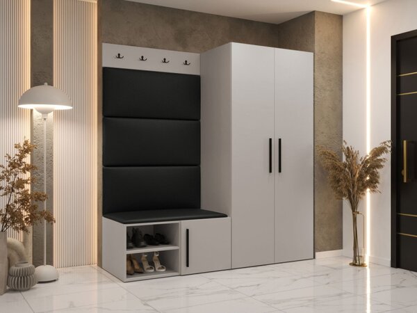 Předsíňová sestava Hekurt I, Barva: kašmír, Barva látek:: Manila 04 5903211431845