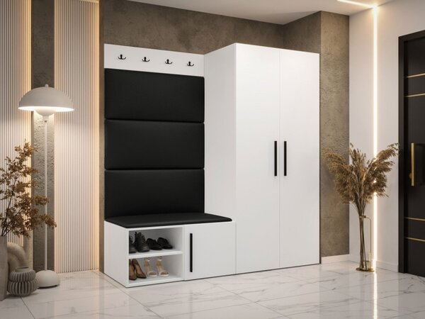 Předsíňová sestava Hekurt I, Barva: kašmír, Barva látek:: Manila 04 5903211431845
