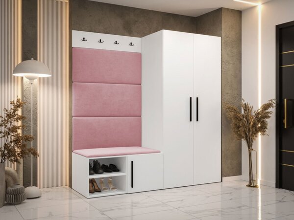 Předsíňová sestava Hekurt I, Barva: kašmír, Barva látek:: Manila 04 5903211431845