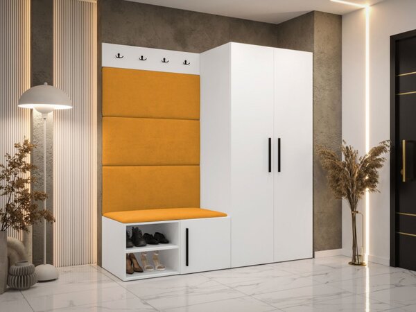 Předsíňová sestava Hekurt I, Barva: kašmír, Barva látek:: Manila 04 5903211431845