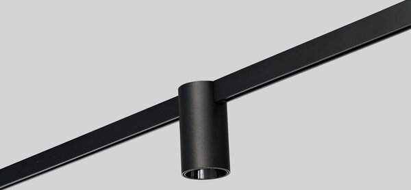 Kolejnicové svítidlo Delta Antila Super Slim černé 7 W – Černá