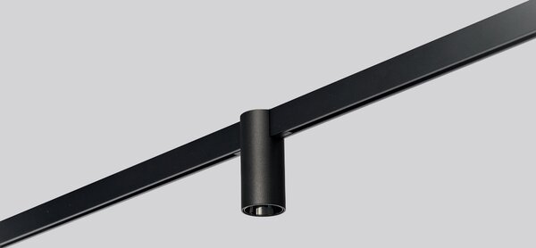 Kolejnicové svítidlo Delta Antila Super Slim černé 3 W – Černá