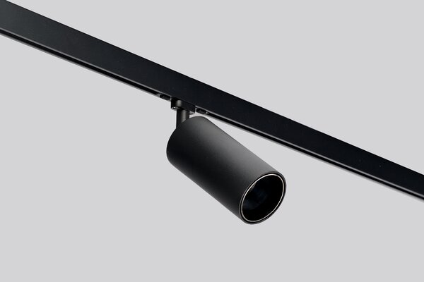 Kolejnicové svítidlo Delta Pavo Super Slim černé 12 W – Černá