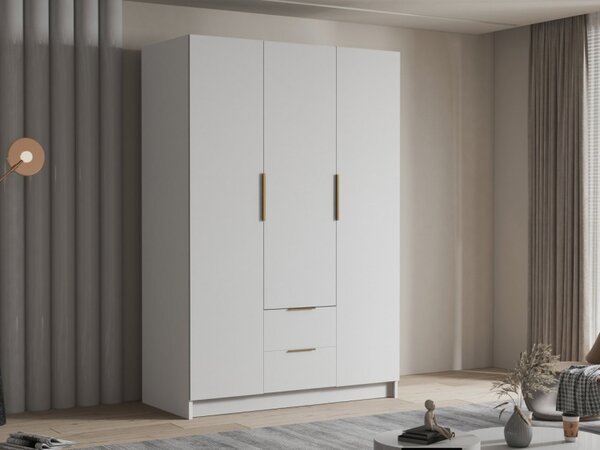 Šatní skříň Cumair I 150, Barva: dub cremona / dub cremona + černá 5903211451287