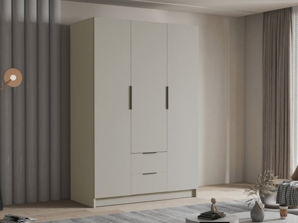Šatní skříň Cumair I 150, Barva: dub cremona / dub cremona + černá 5903211451287