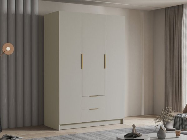 Šatní skříň Cumair I 150, Barva: dub cremona / dub cremona + černá 5903211451287