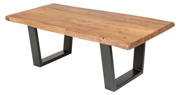 Konferenční stolek MAMUT 110 cm - medová, černá