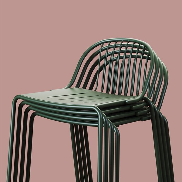 Infiniti designové barové židle Diane Kitchen Stool (výška sedáku 66.5 cm)