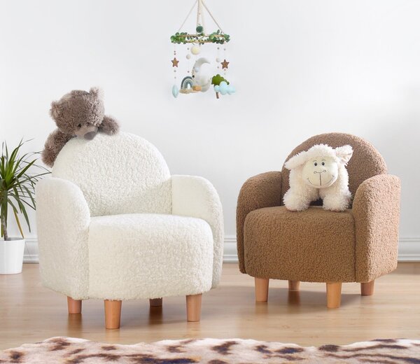 Hanah Home Dětské křesílko Moylo bílé