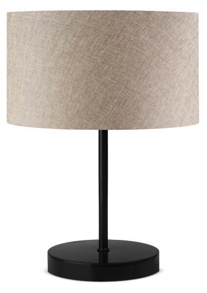 Opviq Stolní lampa Barabas béžová/černá
