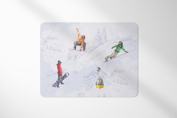 Prostírání Snowboard