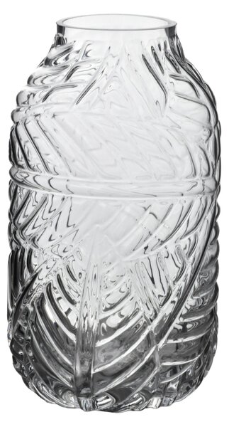 Mondex Váza Serenite 12x7x23 cm čirá