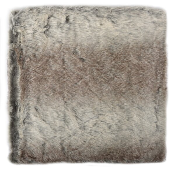 Polštář BEAR hnědá 40x40 cm Essex imitace kožešiny Varianta: Povlak na polštář, 40x40 cm