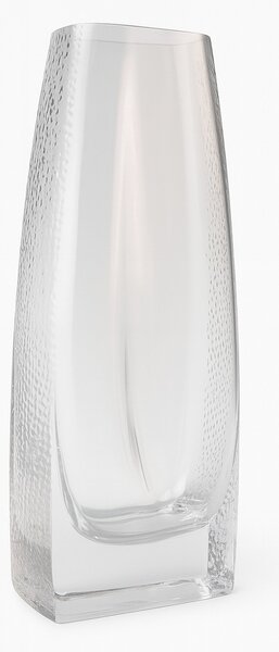 Mondex Váza Serenite 13x7x27,5 cm čirá