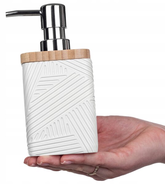 Dávkovač mýdla na ruce Kadax 300 ml bílý