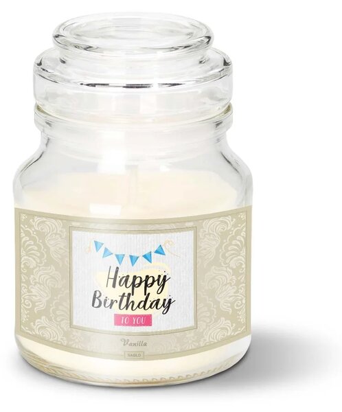 Sablio Svíčka Happy Birthday to you - 120 g