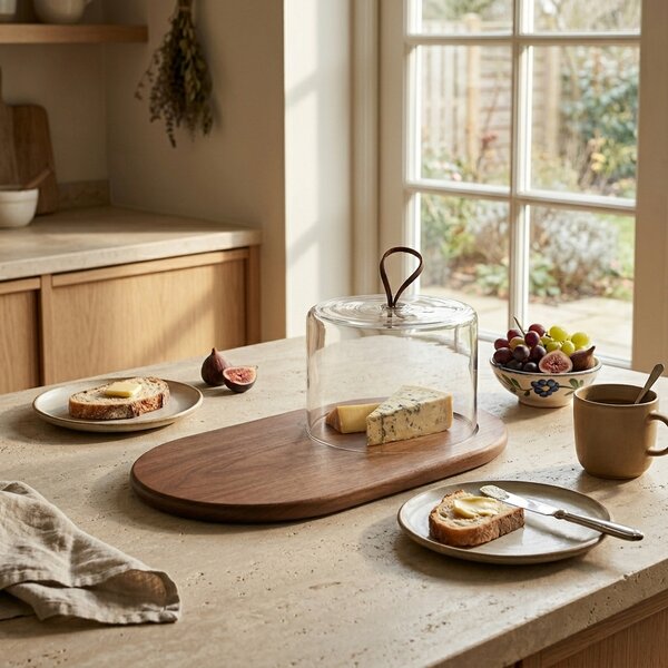 Philippi designové podnosy Walnut Cheese Board
