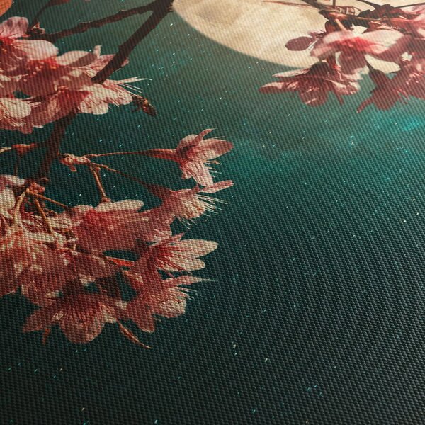 Obraz - Sakura v úplňku (125x70 cm)