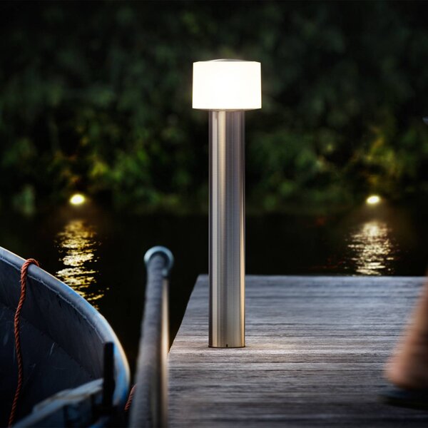 Philips LED podsvícení Otis UE, nerezová ocel, IP44, Hliník / šedá / zinek, Nerezová ocel, Moderní