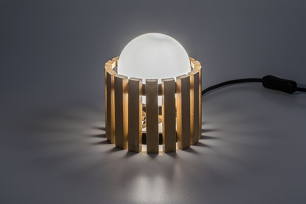 Rabalux NOXELLE stolní dřevěná lampa 74420