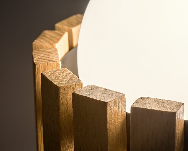 Rabalux NOXELLE stolní dřevěná lampa 74420