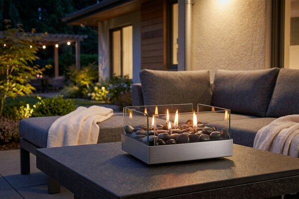 Philippi designové olejové lampy Fireplace Oil Lamp