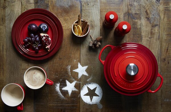 Le Creuset 70202270607080 Jídelní talíř 27 cm višňový
