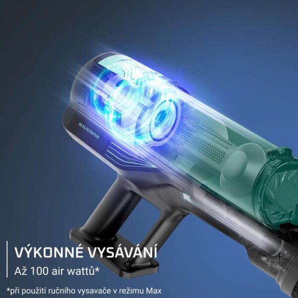 Tyčový vysavač Rowenta X-Force Flex 8.80 RH1833E0 – sací výkon 100 AW