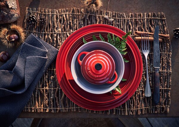 Le Creuset 70202270607080 Jídelní talíř 27 cm višňový