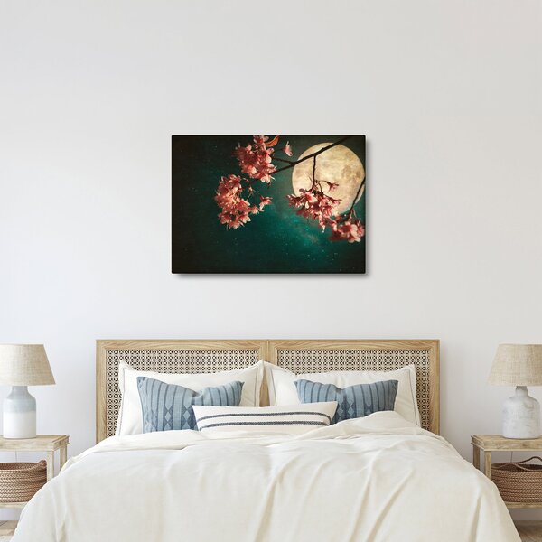 Obraz - Sakura v úplňku (70x50 cm)