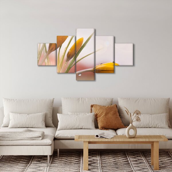 Obraz - Jarní květy (125x70 cm)