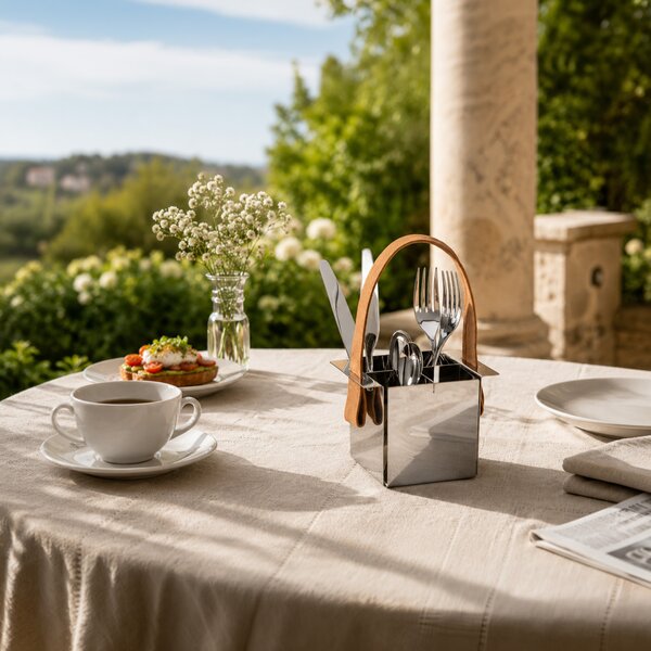 Philippi designové podnosy A Tavola Cutlery Holder