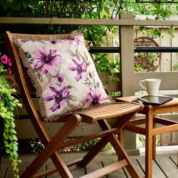 Eurofirany Venkovní povlak na polštář Garden 29B 45x45 cm vícebarevný