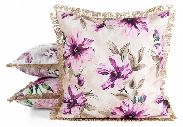 Eurofirany Venkovní povlak na polštář Garden 29B 45x45 cm vícebarevný