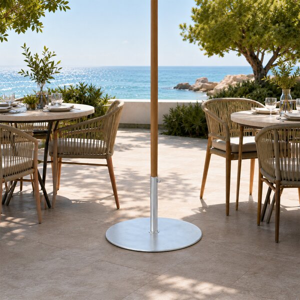 Jan Kurtz designové stojany na slunečníky Steel Stand Round (průměr 75 cm)