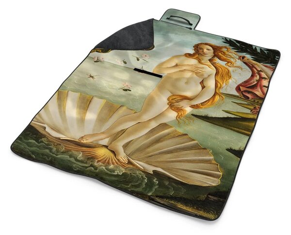 Sablio Plážová deka Zrození Venuše - Sandro Botticelli: 200x140 cm