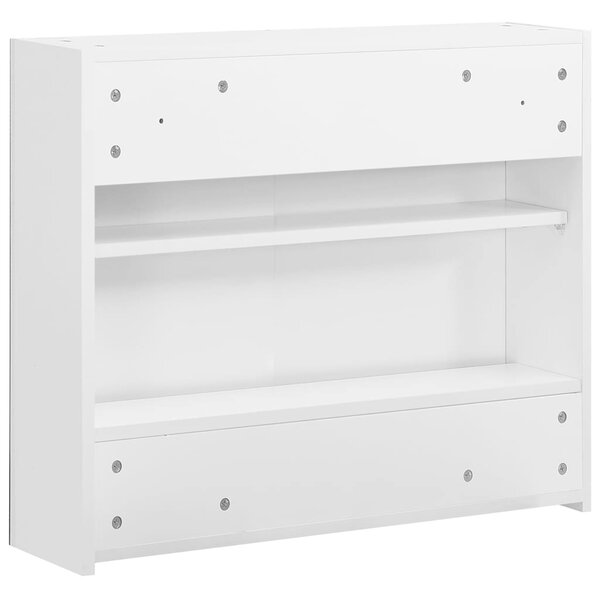 Koupelnová zrcadlová skříňka bílá 80 x 15 x 60 cm MDF 325186