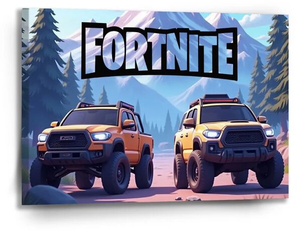 Sablio Obraz FORTNITE Off-road auta - 90x60 cm