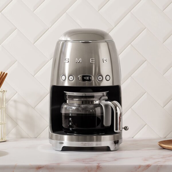 Smeg DCF02SSEU Překapávač na kávu 50's Style DCF02 nerezová ocel