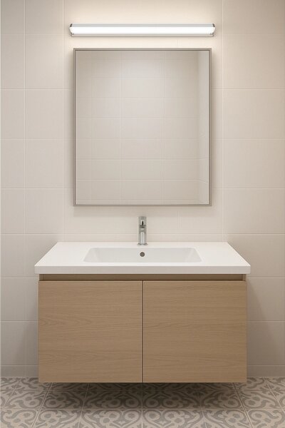 Abigali Mirror nástěnné svítidlo 1x12 W stříbrná KLSMIR