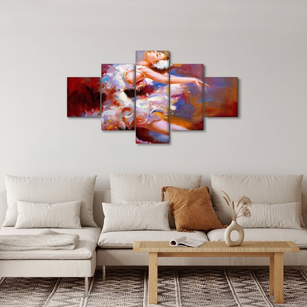 Obraz - Baletka, malba (125x70 cm)