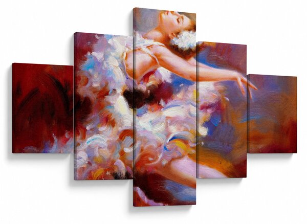 Obraz - Baletka, malba (125x70 cm)