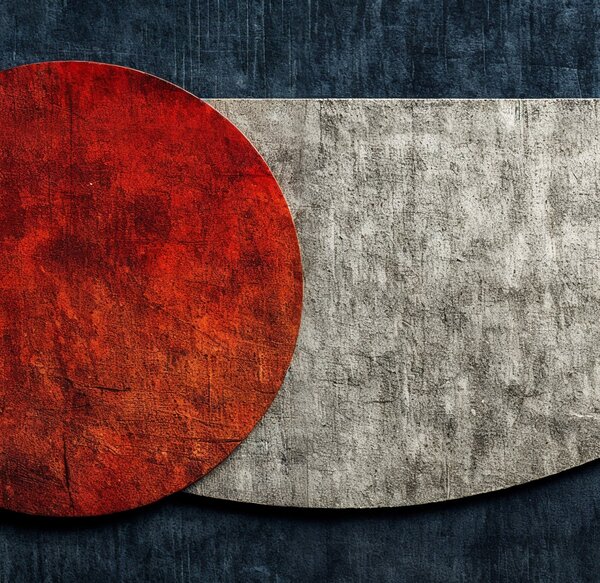 Obraz na plátně - Malý a velký Japonec FeelHappy.cz Velikost obrazu (šířka x výška): 60 x 20 cm